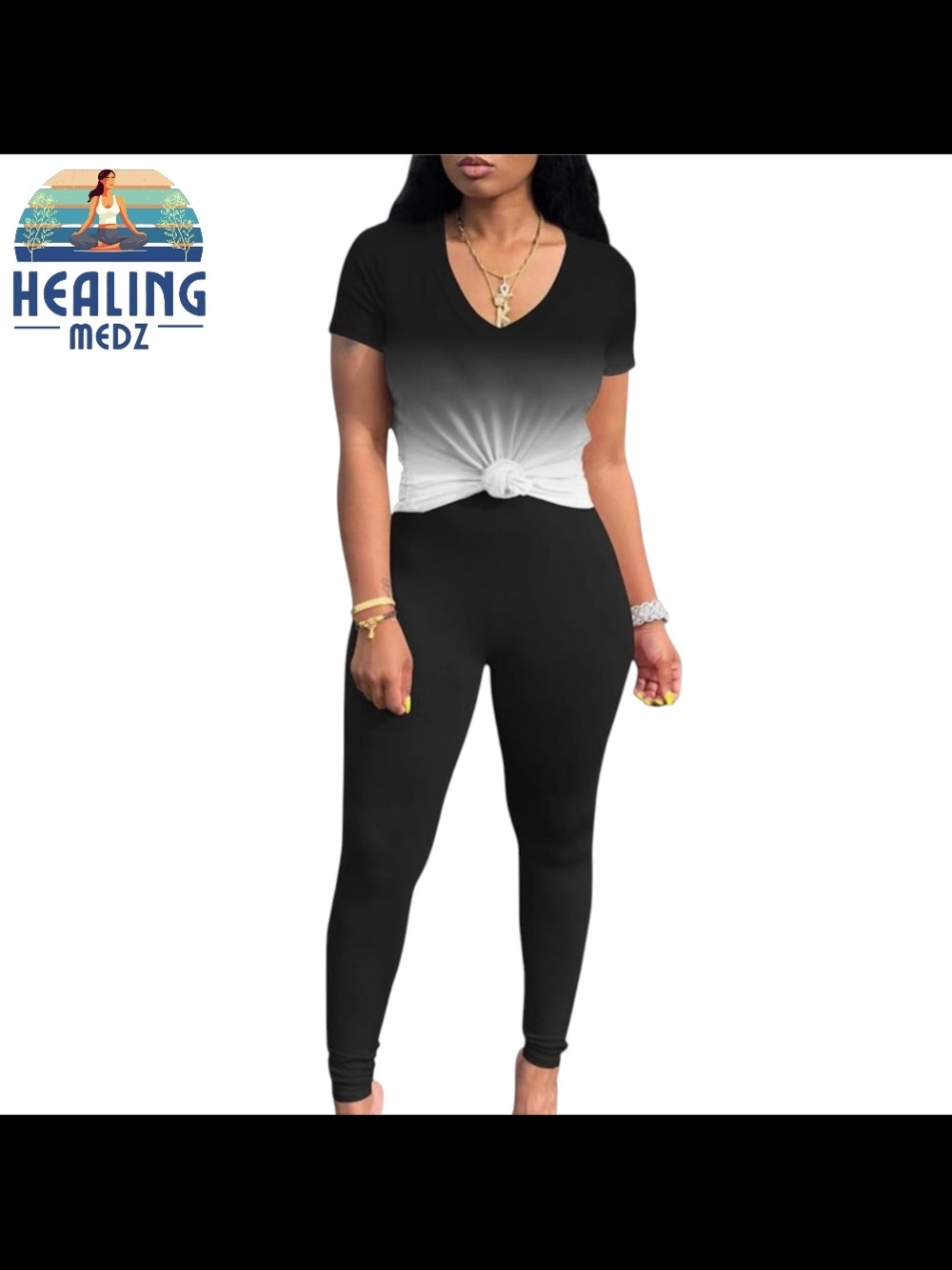 Women 2 Piece Summer Casual Jogger Workout Outfits